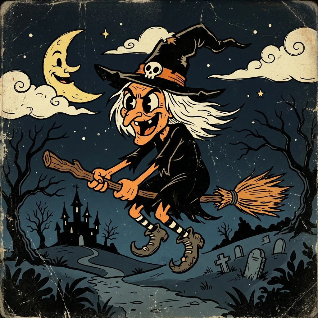 Cartoon Witch