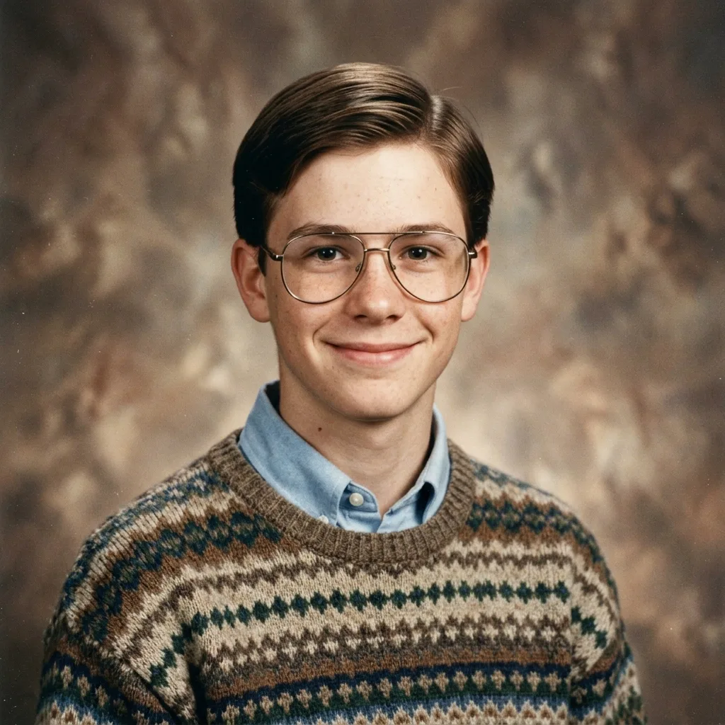 Sweater & Glasses